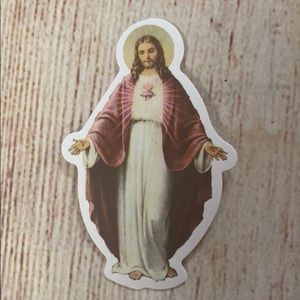 Religious sticker matte finish brand new.